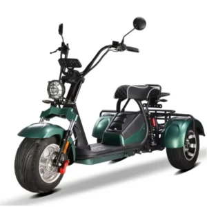 Clark is hot selling Modern Style Fat Tire 60v Golf Scooter Adult 3 Wheel Electric Scooter Tricycle Citycoco with Pedals