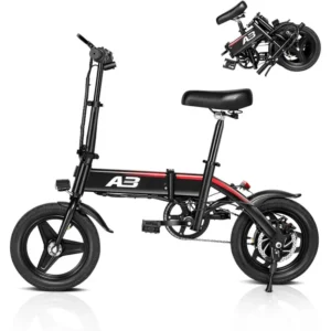 Q2XAElectric Bike for Adults,,14"/16"/20" Folding Ebike,Electric Bicycle with 450W Motor,576Wh 12Ah Removable Battery,20+ Mi