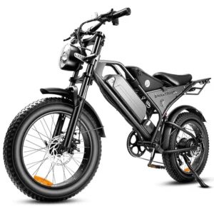 1000W 28mph 24 mile range 48V15ah detachable battery single push mechanical disc brake 20 inch mountain off-road adult electric