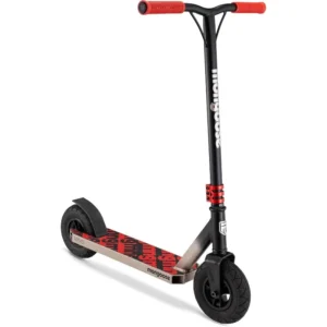 Mongoose Tread  Adult Freestyle Dirt Scooter, 200mm Big Air Filled Tires,Great for Dirt and Gravel,, Max Rider Weight 220 Pounds
